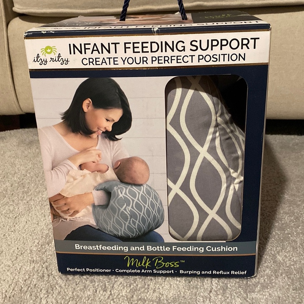 Itzy Ritzy infant feeding support pillow